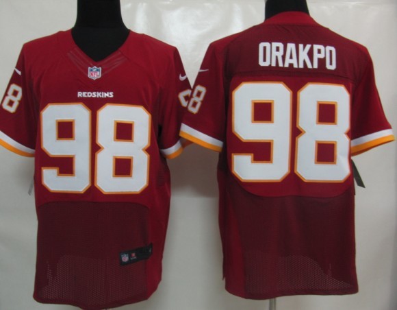 Authentic Nike Elite Jersey Washington Red Skins 98 Orakpo